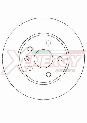 AP XENERGY féktárcsa - X602614 - TothCarparts