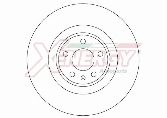 AP XENERGY féktárcsa - X602754 - TothCarparts