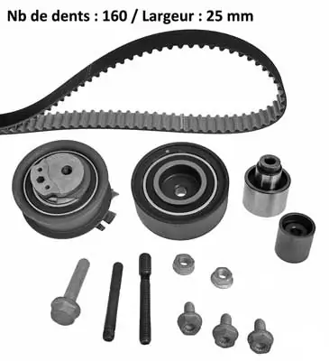 MGA Fogasszíjkészlet - X646H1 - TothCarparts