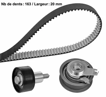 MGA Fogasszíjkészlet - X653H1 - TothCarparts