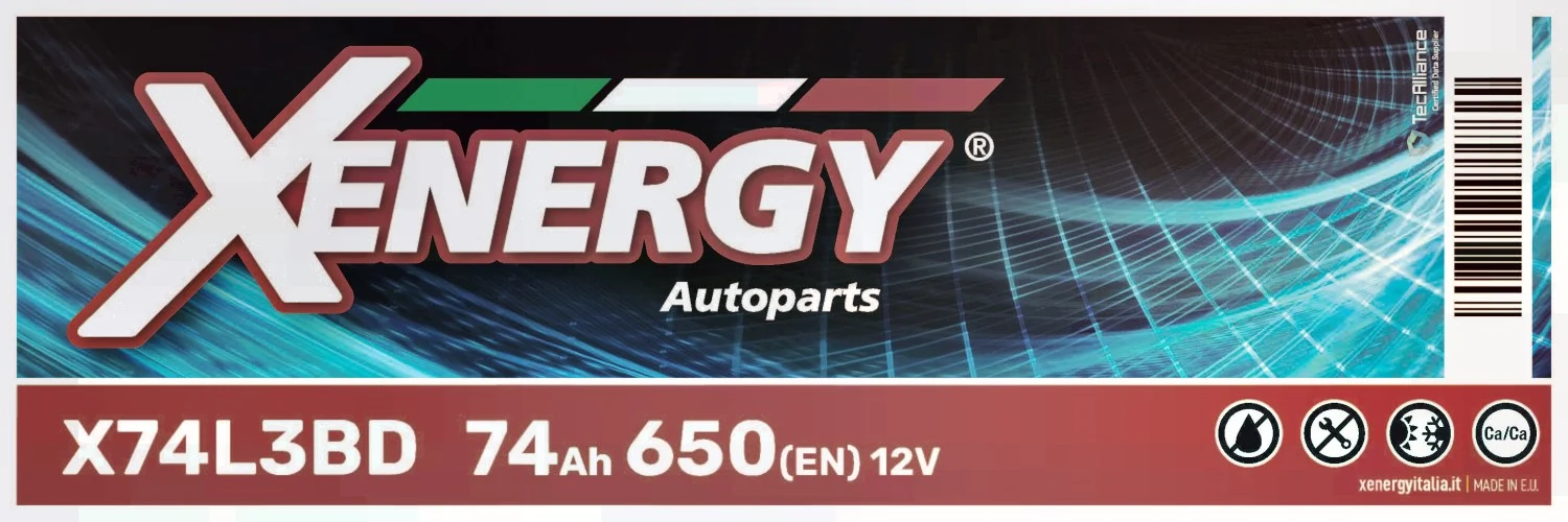 AP XENERGY Indító akkumulátor - X74L3BD - TothCarparts
