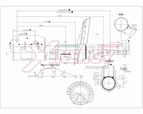 AP XENERGY lengéscsillapító - X771339 - TothCarparts