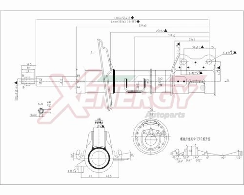 AP XENERGY lengéscsillapító - X788339 - TothCarparts