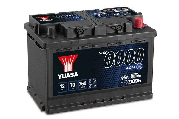 YUASA Indító akkumulátor - YBX9096 - TothCarparts