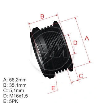 ZM generátor szabadonfutó - ZM 96.000.27 - TothCarparts