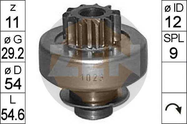 ERA szabadonfutó, önindító - ZN1023 - TothCarparts