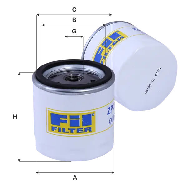 FIL FILTER olajszűrő - ZP 21 C - TothCarparts