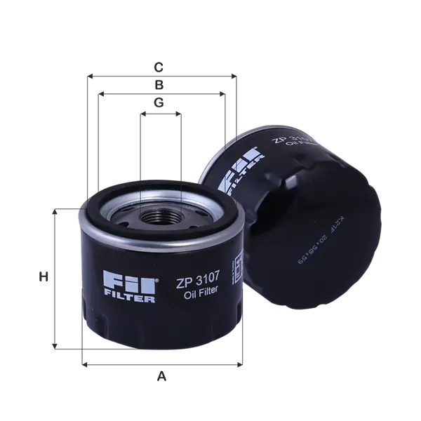 FIL FILTER olajszűrő - ZP 3107 - TothCarparts
