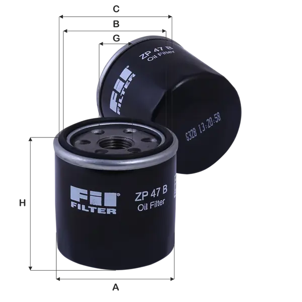 FIL FILTER olajszűrő - ZP 47 B - TothCarparts