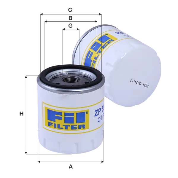FIL FILTER olajszűrő - ZP 553 B - TothCarparts