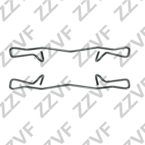 ZZVF tartozékkészlet, tárcsafékbetét - ZVCER243 - TothCarparts