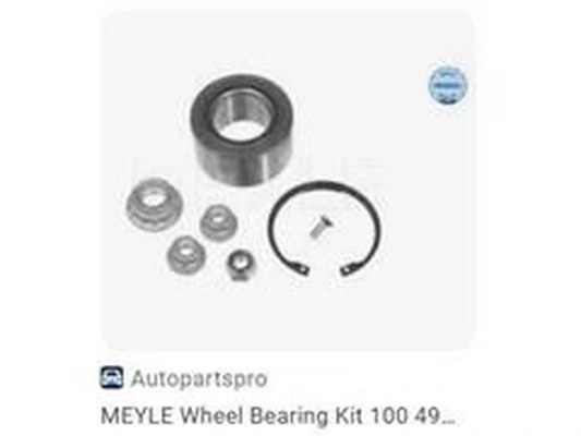 ZPY kerékcsapágy készlet - 1H0498625 - TothCarparts