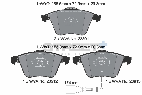 PAGID Racing fékbetétkészlet, tárcsafék - T8046SP2001 - TothCarparts