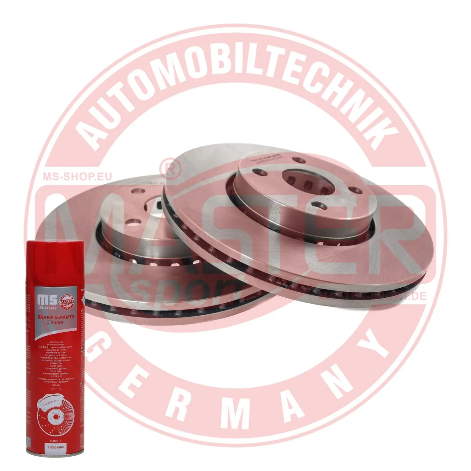 MASTER-SPORT GERMANY féktárcsa - 24012501681-SET-MSP - TothCarparts