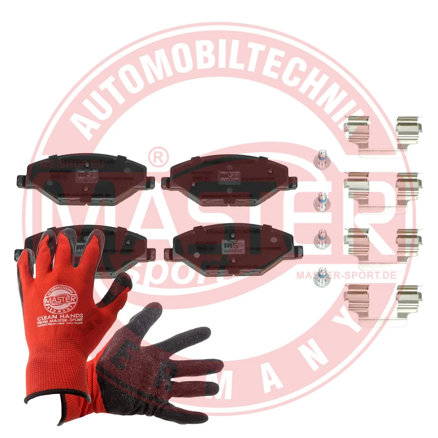 MASTER-SPORT GERMANY fékbetétkészlet, tárcsafék - 13046026122N-SET-MSP - TothCarparts