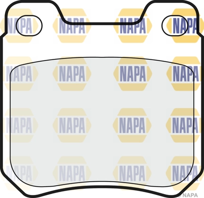 NAPA fékbetétkészlet, tárcsafék - NBP1803 - TothCarparts