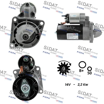 FISPA önindító - S12BH0789 - TothCarparts