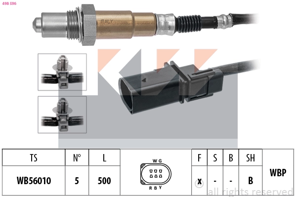 KW lambdaszonda - 498 596 - TothCarparts