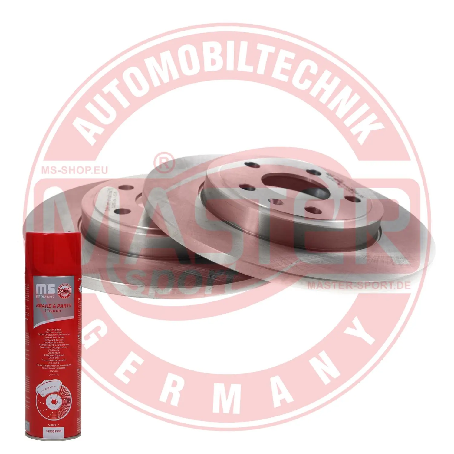 MASTER-SPORT GERMANY féktárcsa - 24011201661-SET-MSP - TothCarparts