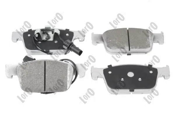 ABAKUS fékbetétkészlet, tárcsafék - 231-01-286 - TothCarparts