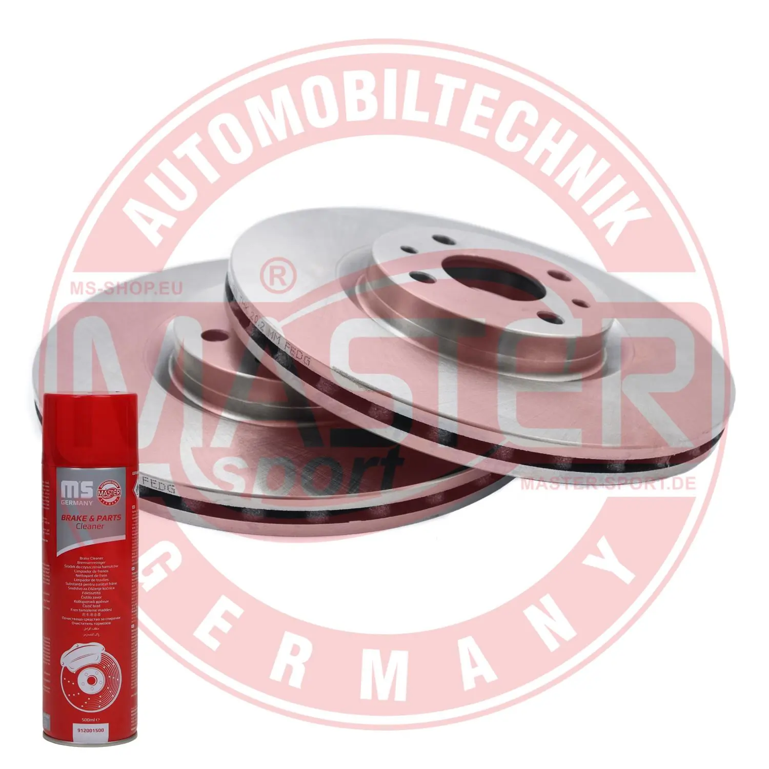 MASTER-SPORT GERMANY féktárcsa - 24012201071-SET-MSP - TothCarparts