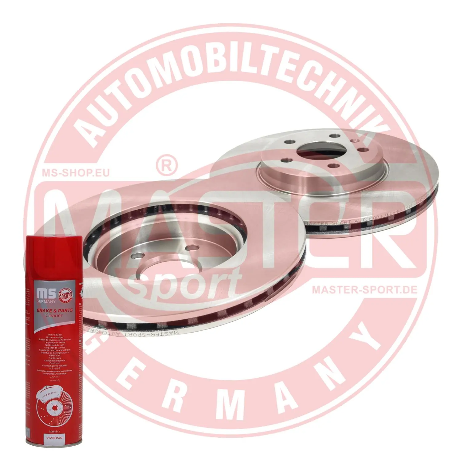MASTER-SPORT GERMANY féktárcsa - 24012501841-SET-MSP - TothCarparts