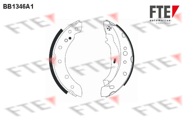FTE fékpofakészlet - 9100099 - TothCarparts