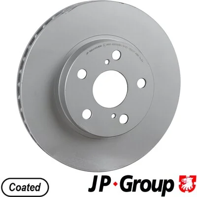 JP GROUP féktárcsa - 4863105400 - TothCarparts