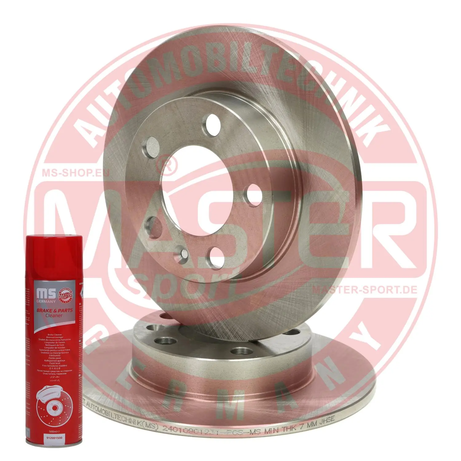 MASTER-SPORT GERMANY féktárcsa - 24010901231-SET-MSP - TothCarparts