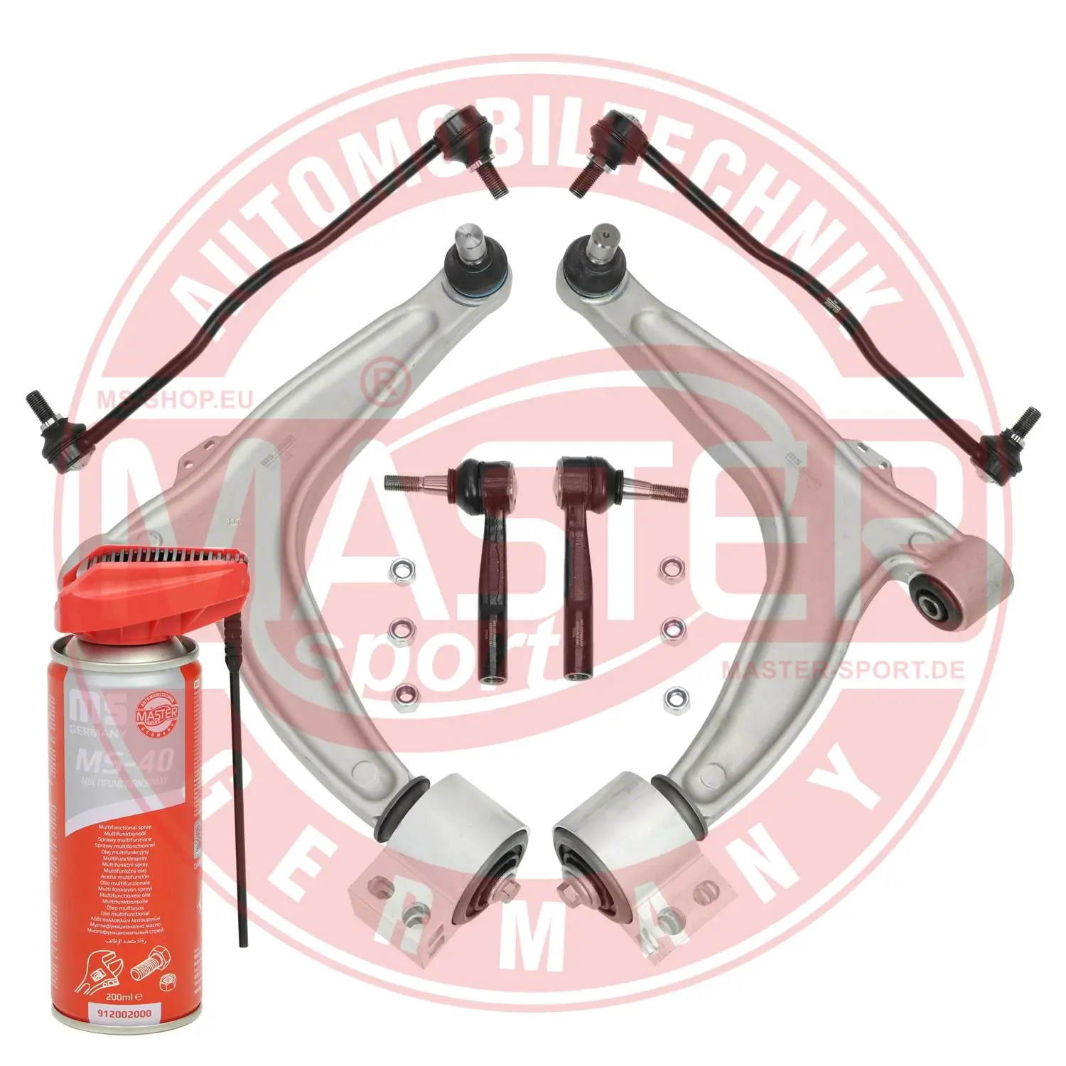 MASTER-SPORT GERMANY Vezetőkarkészlet, kerékfelfüggesztés - 36998-KIT-MSP - TothCarparts