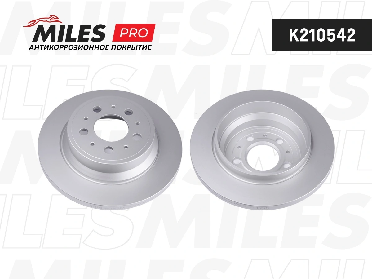 MILES féktárcsa - K210542 - TothCarparts