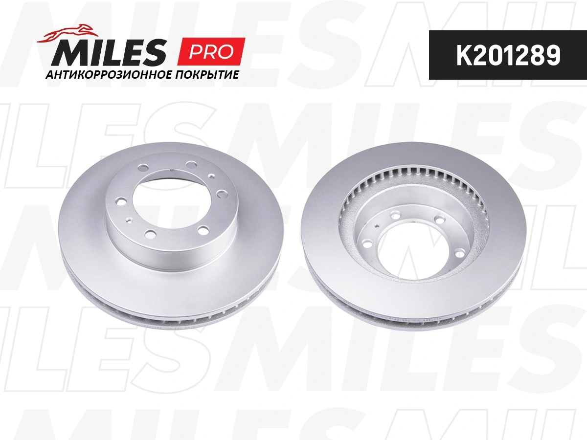 MILES féktárcsa - K201289 - TothCarparts