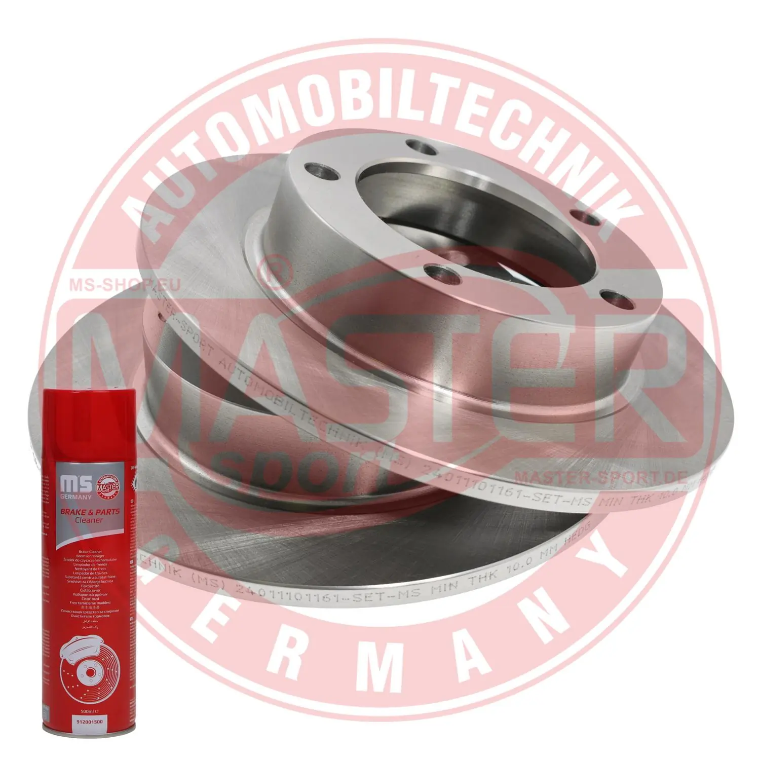 MASTER-SPORT GERMANY féktárcsa - 24011101161-SET-MSP - TothCarparts