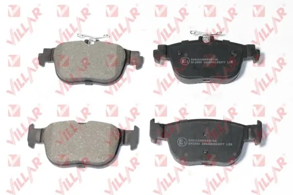 VILLAR fékbetétkészlet, tárcsafék - 626.2277 - TothCarparts
