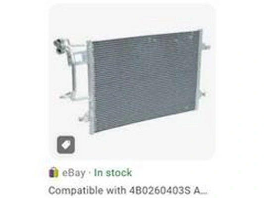 ZPY kondenzátor, klíma - 4B0260403S - TothCarparts