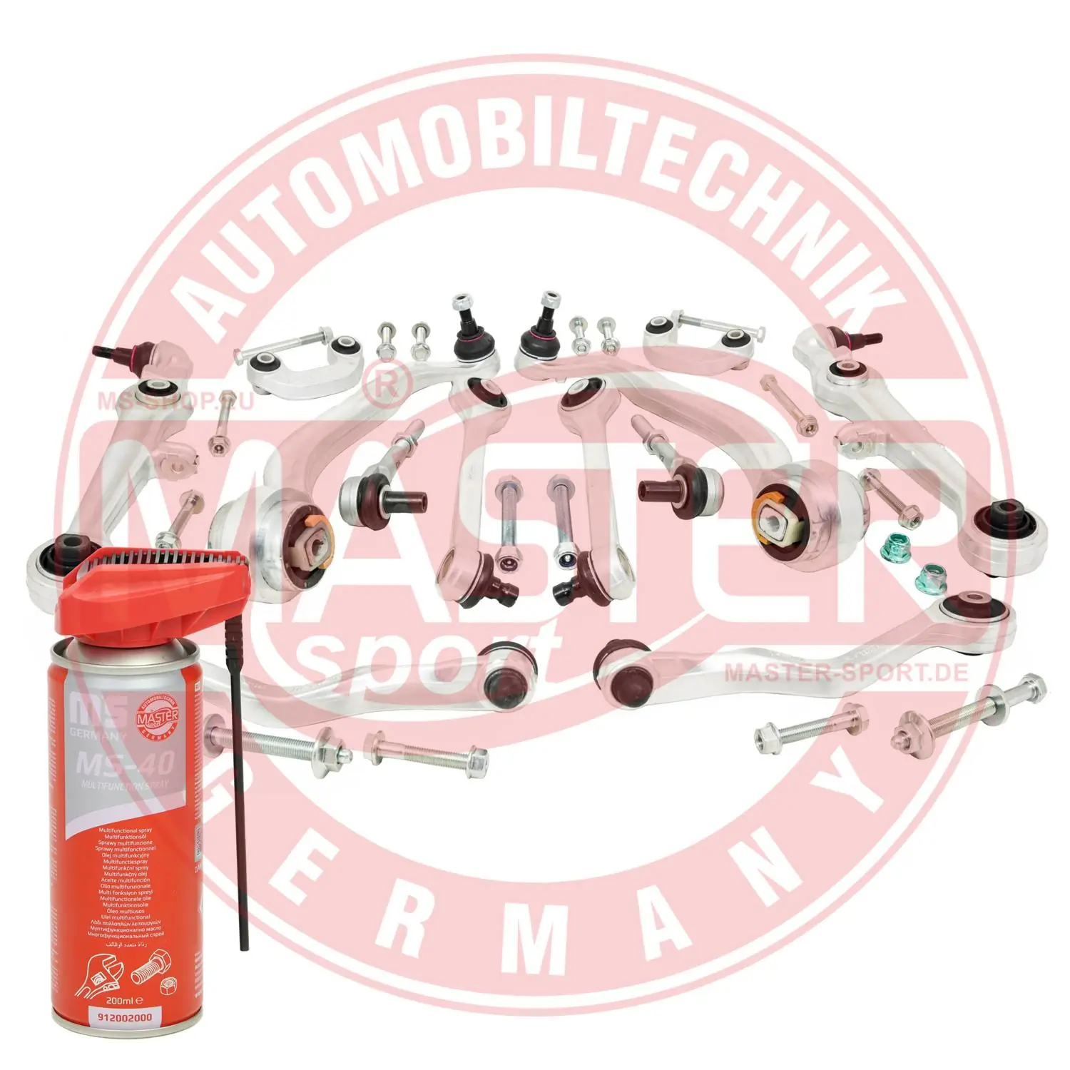 MASTER-SPORT GERMANY Vezetőkarkészlet, kerékfelfüggesztés - 36849-KIT-MSP - TothCarparts