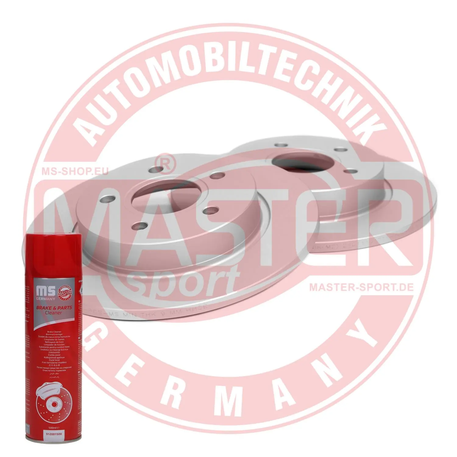 MASTER-SPORT GERMANY féktárcsa - 24011101711-SET-MSP - TothCarparts