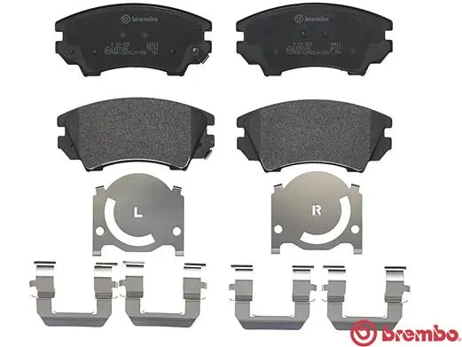 A.B.S. fékbetétkészlet, tárcsafék - P 59 055 - TothCarparts