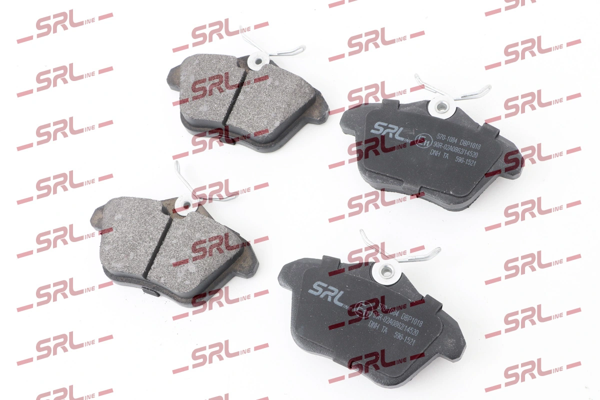 SRLine fékbetétkészlet, tárcsafék - S70-1084 - TothCarparts