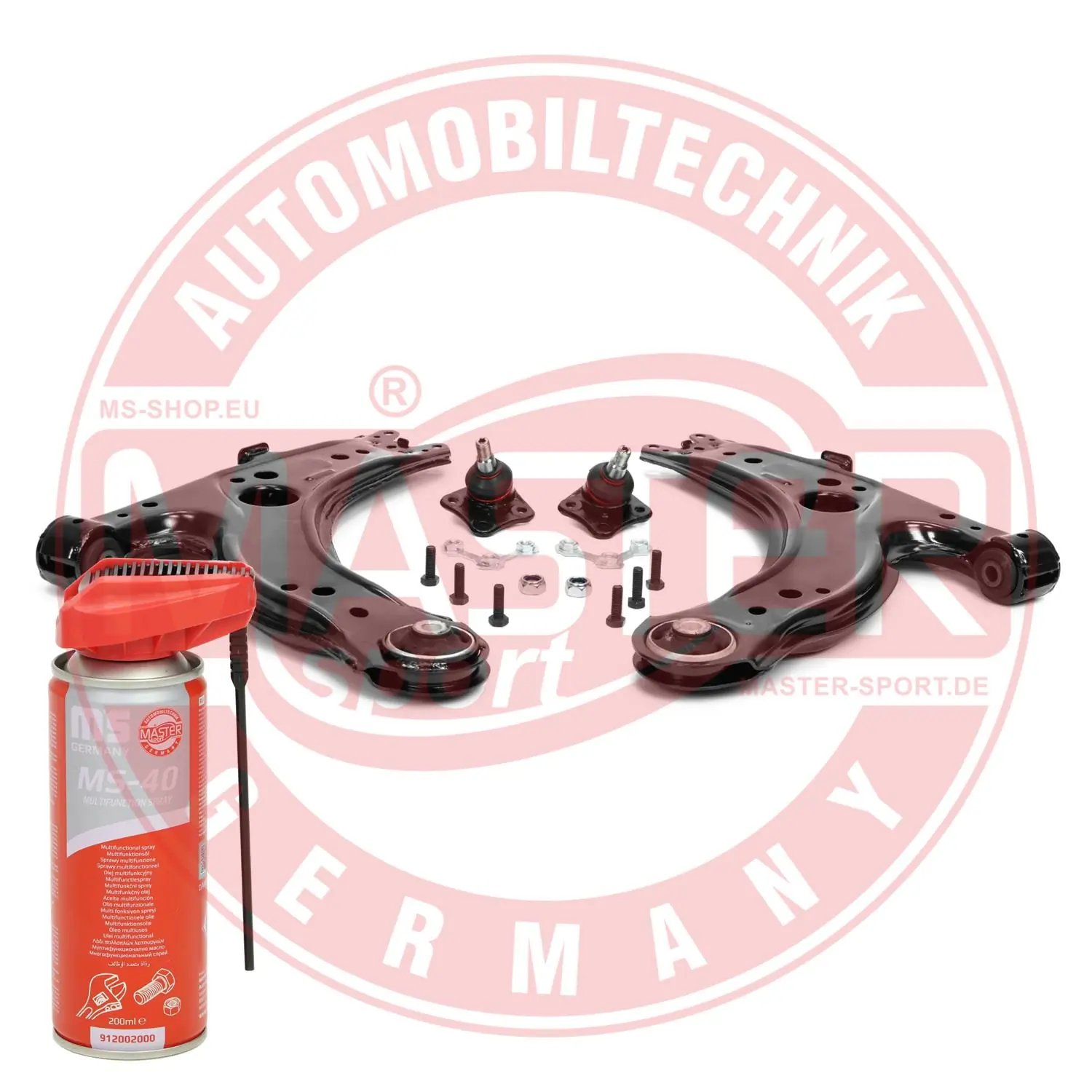 MASTER-SPORT GERMANY Vezetőkarkészlet, kerékfelfüggesztés - 36812/4-SET-MSP - TothCarparts