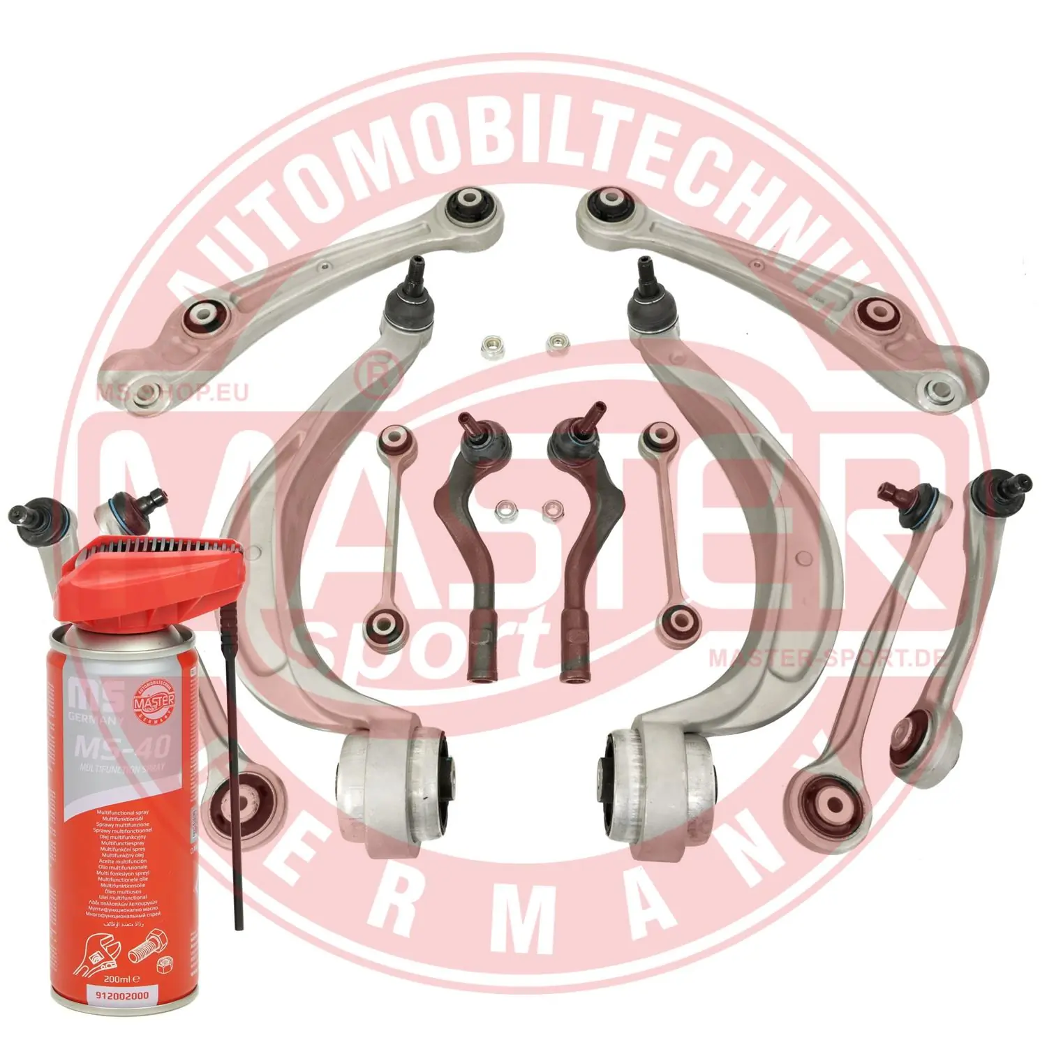 MASTER-SPORT GERMANY Vezetőkarkészlet, kerékfelfüggesztés - 36885-KIT-MSP - TothCarparts