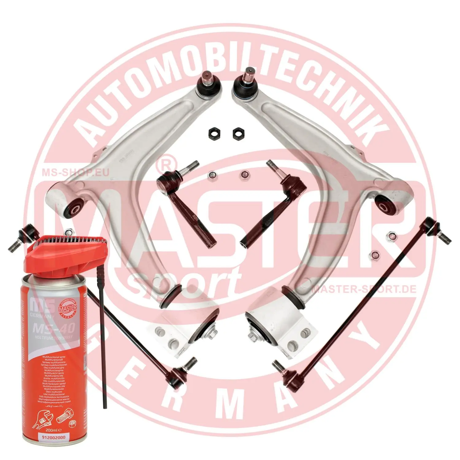 MASTER-SPORT GERMANY Vezetőkarkészlet, kerékfelfüggesztés - 36997-KIT-MSP - TothCarparts