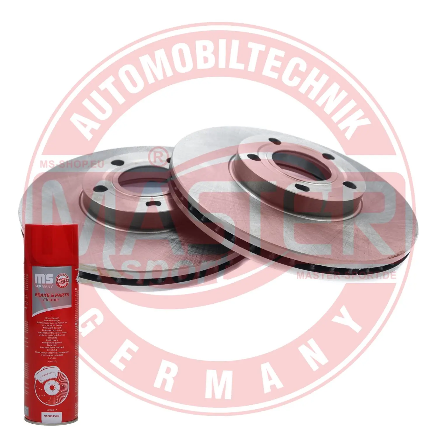 MASTER-SPORT GERMANY féktárcsa - 24012501151-SET-MSP - TothCarparts
