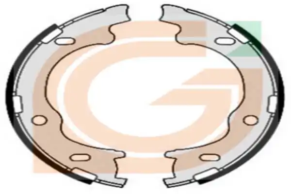GAMA-SA fékpofakészlet - GB10724 - TothCarparts