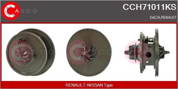 CASCO Törzscsoport, turbótöltő - CCH71011KS - TothCarparts