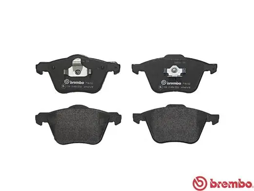 A.B.S. fékbetétkészlet, tárcsafék - P 86 022 - TothCarparts