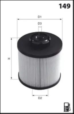 LUCAS Üzemanyagszűrő - LFDE186 - TothCarparts