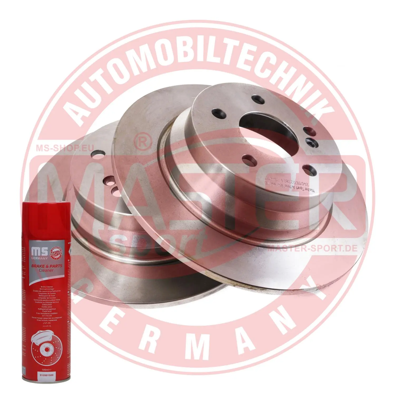 MASTER-SPORT GERMANY féktárcsa - 24011002781-SET-MSP - TothCarparts