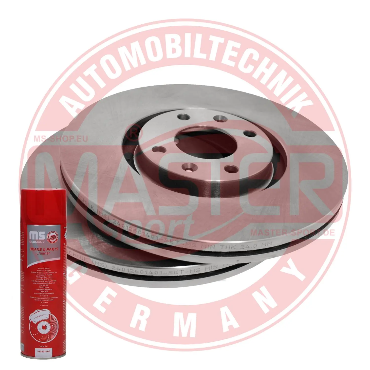MASTER-SPORT GERMANY féktárcsa - 24012601401-SET-MSP - TothCarparts