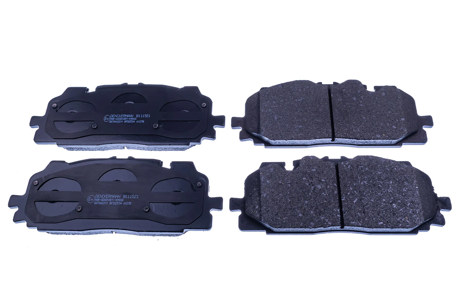 DENCKERMANN fékbetétkészlet, tárcsafék - B111521 - TothCarparts